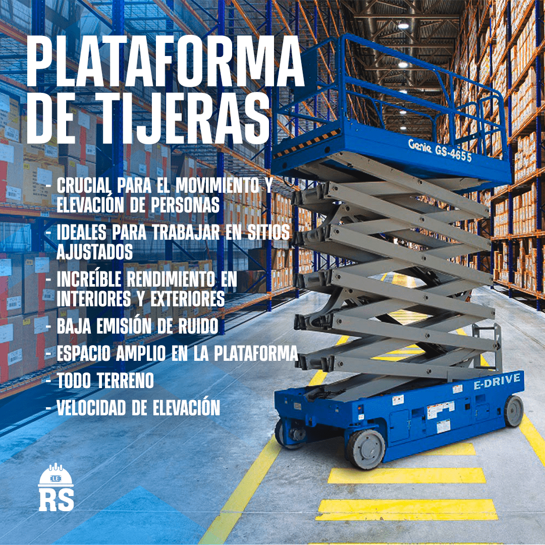 Plataforma de tijeras